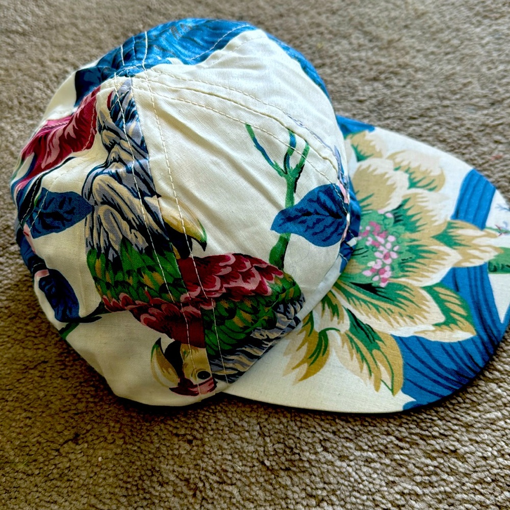 Tropical Print Baseball Cap